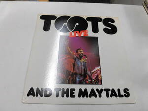 輸入盤LP TOOTS AND THE MAYTALS/LIVE