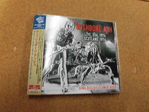 (2 листов комплект )CD wishbone * пепел / жить * in *USA1974 Scotland 1976( с лентой )