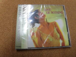 （未開封）CD 中島みゆき/LOVE ORNOTHING