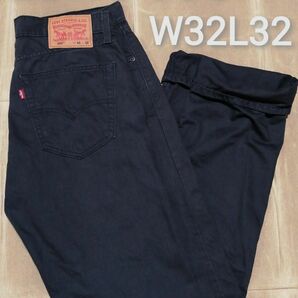 Levi's 511　W32L32 　カラージーンズ　チャコール