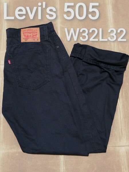 Levi's 511　W32L32 　カラージーンズ　チャコール