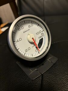  records out of production rare goods Defi Link Meter STS26B white meter green ilmi oil pressure gauge 60φ old model 