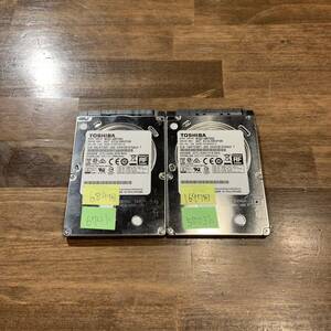 TOSHIBA DISK DRIVE MQ01ABF050 500GB 2枚　45