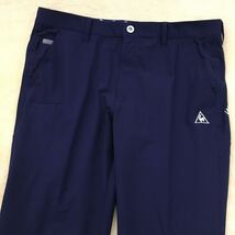 lecoqsportif ルコックスポルティフ ゴルフコレクション スポーツウェア パンツ スラックス 刺繍ロゴ メンズ サイズ92 デサント_画像2