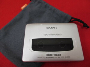 【RS310/クリ】SONY/ソニー　WALKMAN　カセットウォークマン　WM-EX633