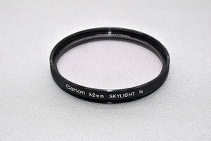 #1604fj ★★ 【送料無料】Canon SKYLIGHT 1x 52mm ★★