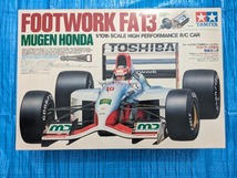 タミヤ1/10 電動RCキット FOOTWORK(フットワーク) FA13 無限 ホンダ F1 新品 未組立 希少品_画像1