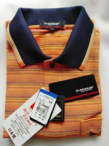 ポロシャツ半袖３枚セットDUNLOP Lサイズ　オレンジ系　ＦＩＬＡ　Mサイズ　オレンジ系ダンロップスポーツウエア株　Mサイズ　