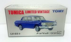 LV-03 g トヨペット クラウン トミカ リミテッド ヴィンテージ TOMICA LIMITED VINTAGE TOYOTA CROWN