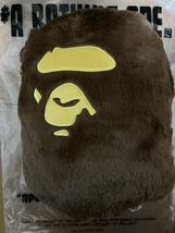 Bape Ape Head Cushion Brown ベイプ　ヘッドクッション_画像2