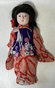 [ Junk ] куклы ichimatsu примерно 43cm кукла - "обнимашка" девочка кукла для переодевания античный японская кукла 