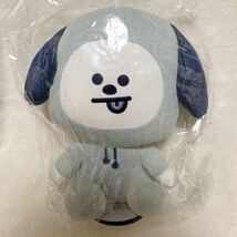 即決　BT21 LINEフレンズ デニムぬいぐるみ　チミー　防弾少年団　BTS bt21 タグ付き　約22cm_画像1