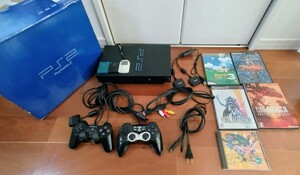 PlayStation2　本体　メモリーカード　コントローラー　ポケステ　ソフト　中古品