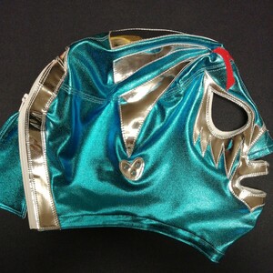  Mill * mascara s light blue special PV mask world strongest ta Gree g war model Showa Retro 