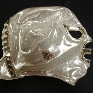 エル・サント　銀特殊　試合用マスク　ウンベルトモデル　聖者仮面　メキシカンマスク