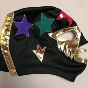 SALE! mask do* super Star black jersey contest for mask . star mask New Japan Professional Wrestling legend 