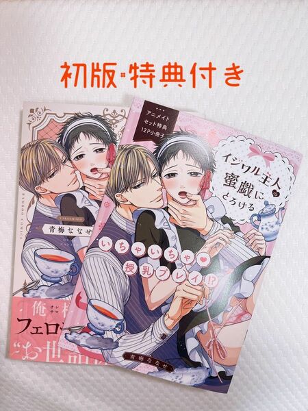 bl漫画 特典付き イジワル主人の蜜戯にとろける 青梅ななせ