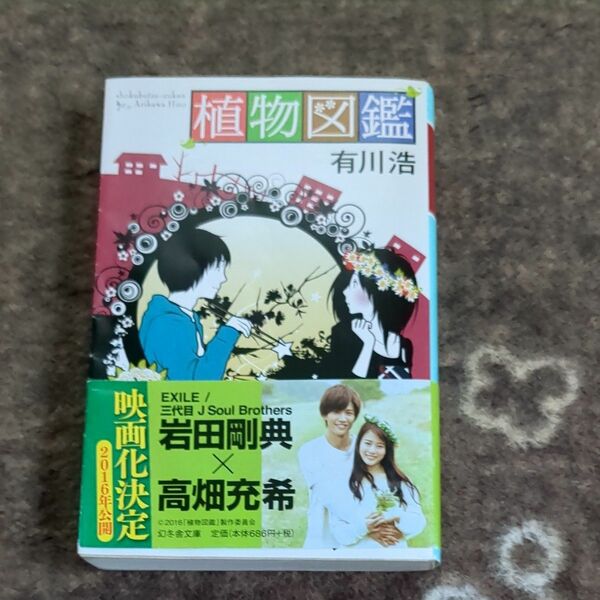 岩田剛典　植物図鑑玄冬舎文庫帯び付き