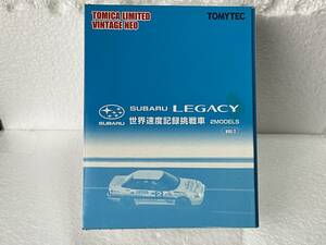 古いミニカー★TOMICA LIMITED VINTAGE SUBARU LEGACY 世界速度記録挑戦車★当時物