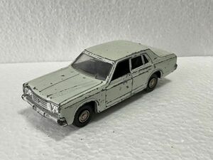  старый миникар *YONEZAWA TOYS No.090347 Toyota NEW Crown ROYAL SALOON сделано в Японии Diapet * без коробки . б/у товар подлинная вещь Junk 