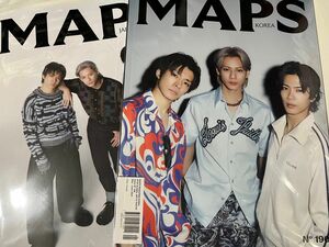 MAPS KOREA 2024年5月号 MAPS JAPAN 創刊号 Number_i セット