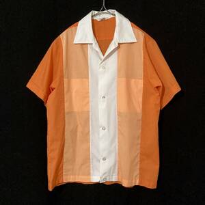 ヴィンテージ ボーリングシャツ ワークシャツ 半袖 70s 60s 50s