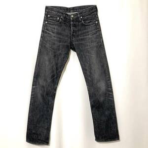  Fullcount 1109B black jeans fullcount w28. dyeing 501 505