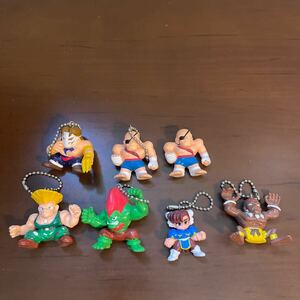 SD Street Fighter eraser Full color key holder set 