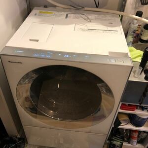  super-beauty goods Panasonic Cube ruNA-VG1000L drum type laundry dryer disassembly cleaning being completed 