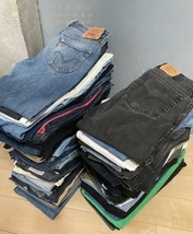 80着 LEVI'SデニムパンツMIX Men's W30~W38 リーバイス デニムパンツ 501 動画付き 検品済 SRC古着卸 セット まとめ売り 仕入れ 卸売り_画像1