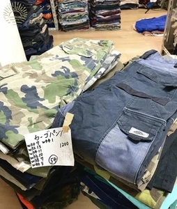 カーゴパンツMIX Men's W30~W44 54着set US古着 ユーロ古着 ワークカーゴ 動画付き 検品済 SRC古着卸 セット まとめ売り 仕入れ 卸売り