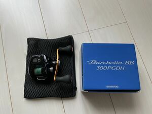 シマノ17バルケッタ300PGDH中古品