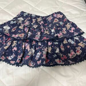  beautiful goods Mezzo Piano in pants attaching miniskirt 130cm