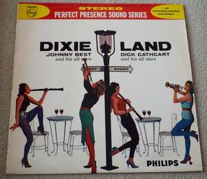 LPレコード【PHIlIPS】JOHNNY BEST/DICK CATHCART◇DIXIE LAND ジョニー・ベスト/ディック・キャットハート