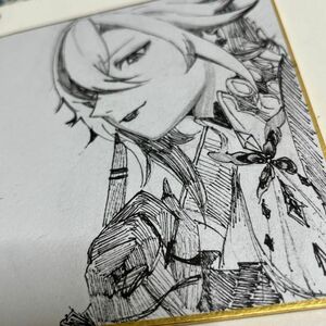 原神 イラスト 原画 ミニ色紙 召使い ファンアート