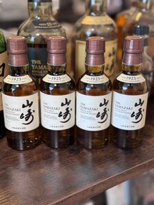 SUNTORY サントリー 山崎NV シングルモルト ミニボトル180ml 4本セット