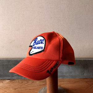 BUCO メッシュ キャップ オレンジ 帽子 THE REAL McCOY'S ザ リアルマッコイズ ヘルメット バイク