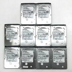 【中古】 TOSHIBA (東芝) HDD MQ01ABF032 320GB SATA 5400rpm 7mm 2.5インチ 動作確認済 ハードディスク 10台セット 大量入荷の画像2