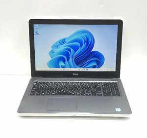 NT: DELL　Inspiron 15( 5567 ) Core i5-7200U 2.70GH /メモリ：8GB/SSD:256GB/ 無線/マルチ/ノートパソコン &windowｓ11