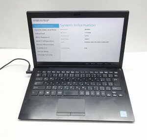 NT: SONY VAIO VJPG11C11N　Core i7-7500U　2.70GHz /メモリ：8GB/ 無線/ノートパソコン 　ジャンク