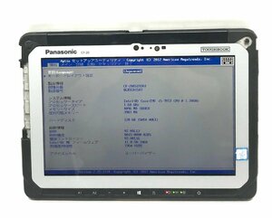 NT:Panasonic TOUGHBOOK CF-20 10.1型 Core i5-7Y57 1.2GHz/メモリ：4GB/SSD 無 /無線/内蔵カメラ/タッチパネルノートパソコン ジャンク