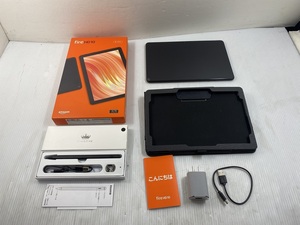 【中古セット品】13世代 fire HD10 32GB TG425K ケース KINGONE タッチペン ○YR-17248○