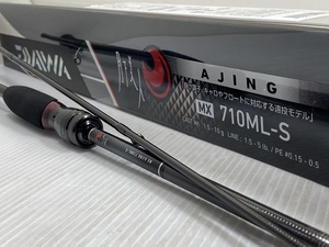 【中古品】ダイワ 月下美人 MX アジング 710ML-S・N 箱 ソフトケース付き DAIWA AJING 2ピースロッド ○YR-17220○