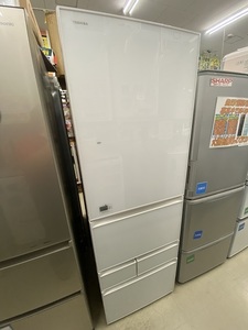 [ secondhand goods ] Toshiba TOSHIBA 411L 5-door freezing refrigerator Vegeta GR-M41GXV(EW) 0YR-166340