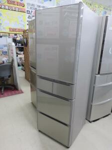 [ secondhand goods ] refrigerator Hitachi R-S40K-XN type one-side opening 5-door vacuum tilt 401L non freon freezing refrigerator 2020 year made 0YR-156880