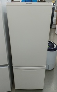 Panasonic パナソニック ノンフロン冷凍冷蔵庫 NR-B17CW-W 168L 右開き ホワイト系 2020年製【中古品】 ○YR-51483○