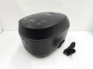 【中古品】 シャープ SHARP IH 炊飯器 炊飯ジャー 3合炊き KS-HF05B-B 2019年製 ブラック ○YR-17281○