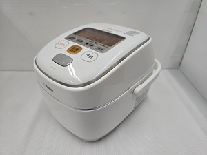 【中古品】 象印 ZOJIRUSHI 圧力IH 炊飯器 炊飯ジャー 極め炊き 5.5合炊き NP-YS10 2016年製 ホワイト ○YR-17252○