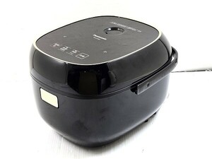 【中古品】 パナソニック Panasonic IH式 炊飯器 炊飯ジャー 3.5合炊き SK-KT069 2019年製 ブラック ○YR-17255○