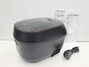 【中古品】 シャープ SHARP IH 炊飯器 炊飯ジャー 3合炊き KS-HF05B 2020年製 ○YR-16457○